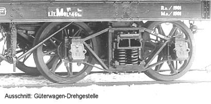 Diamond-Drehgestell Schweden, Vabis 1901; Foto (Ausschnitt): Bengt Dahlberg