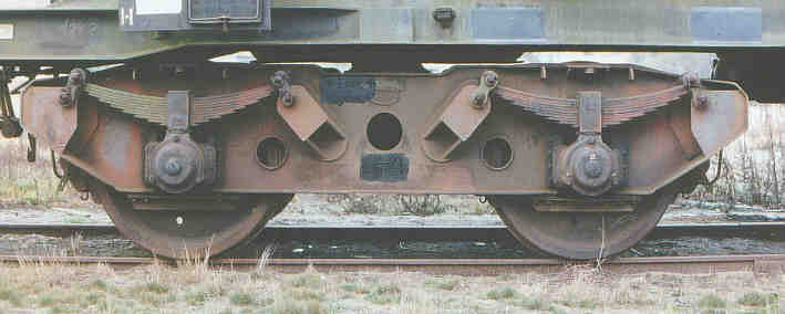 VTG-Drehgestell (alte Ausführung verstärkt); Foto: H. Westermann