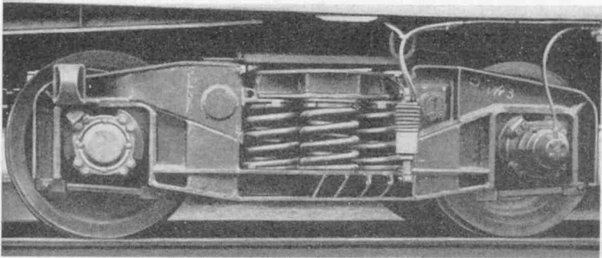 Kühlwagen-Versuchsdrehgestell Typ B 2 (Niesky 66); Foto: DET 15